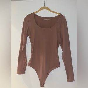Abercrombie & Fitch soft a&f collection long sleeve bodysuit